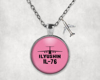 Thumbnail for ILyushin IL-76 & Plane Designed Necklaces