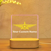 Thumbnail for Custom Name (Badge 3) Designed Night Lamp