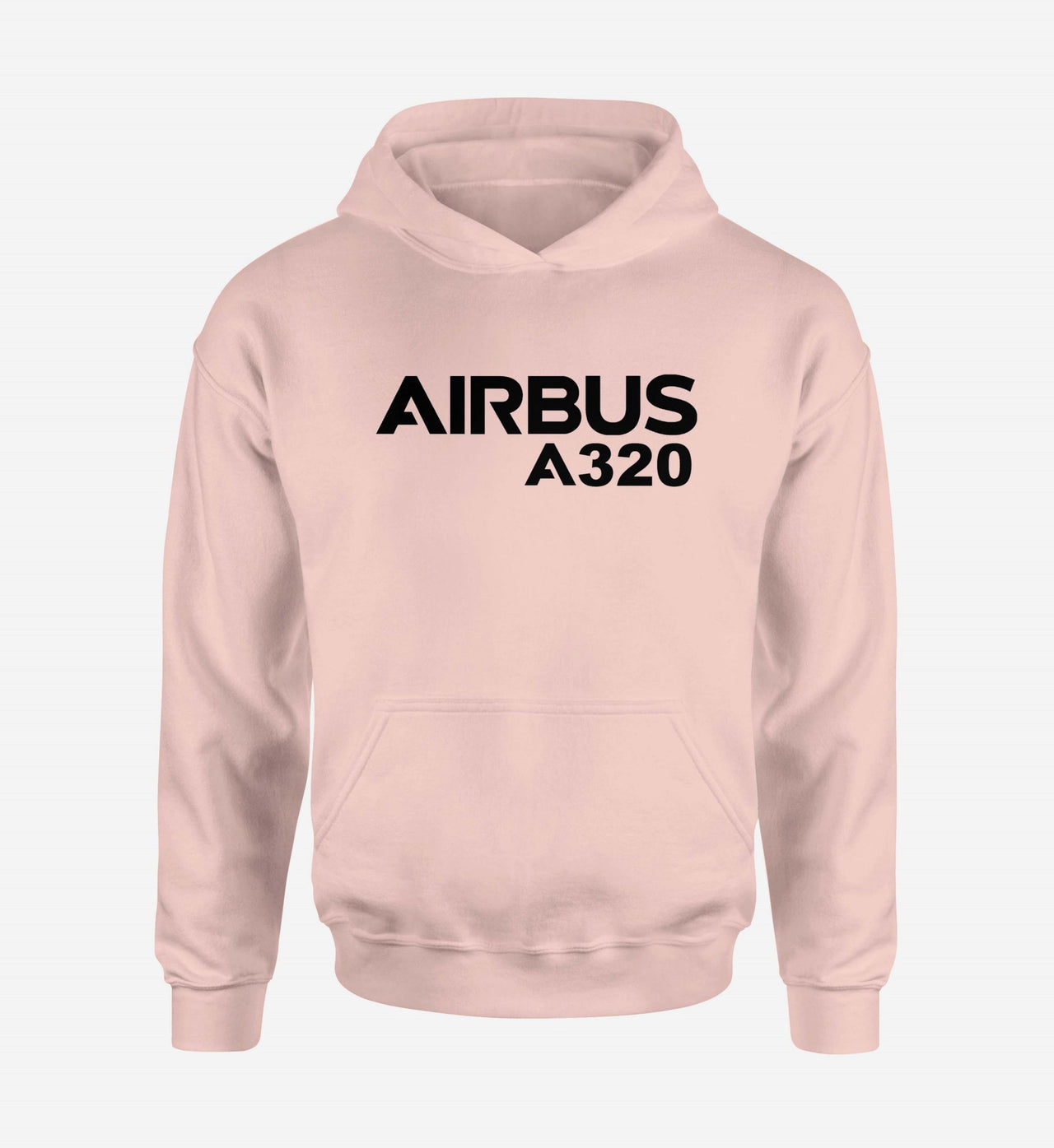 Airbus A320 & Text Designed Hoodies