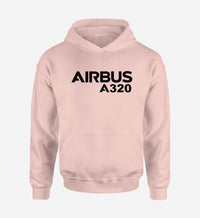 Thumbnail for Airbus A320 & Text Designed Hoodies