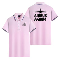Thumbnail for Airbus A400M & Plane Designed Stylish Polo T-Shirts (Double-Side)