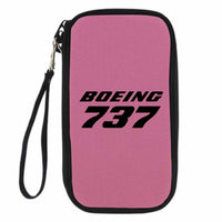 Thumbnail for Boeing 737 & Text Designed Travel Cases & Wallets