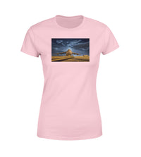 Thumbnail for Amazing Military Aircraft at Night Designed Women T-Shirts