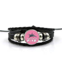 Thumbnail for The McDonnell Douglas F18 Designed Leather Bracelets