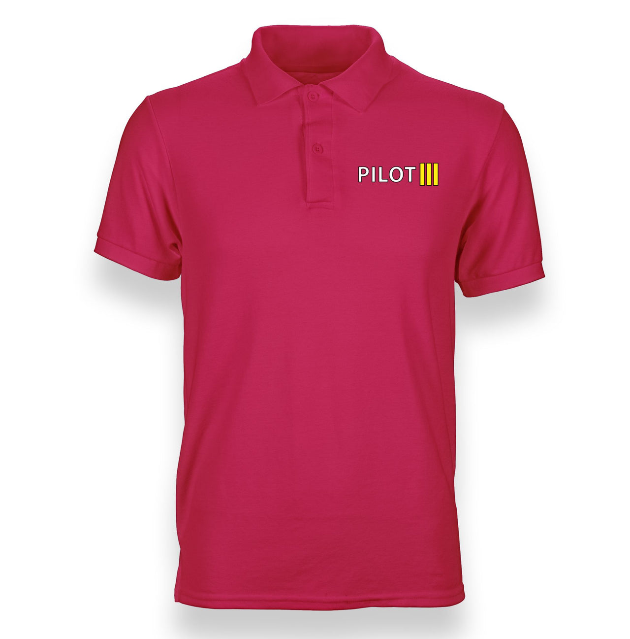 Pilot & Stripes (3 Lines) Designed "WOMEN" Polo T-Shirts