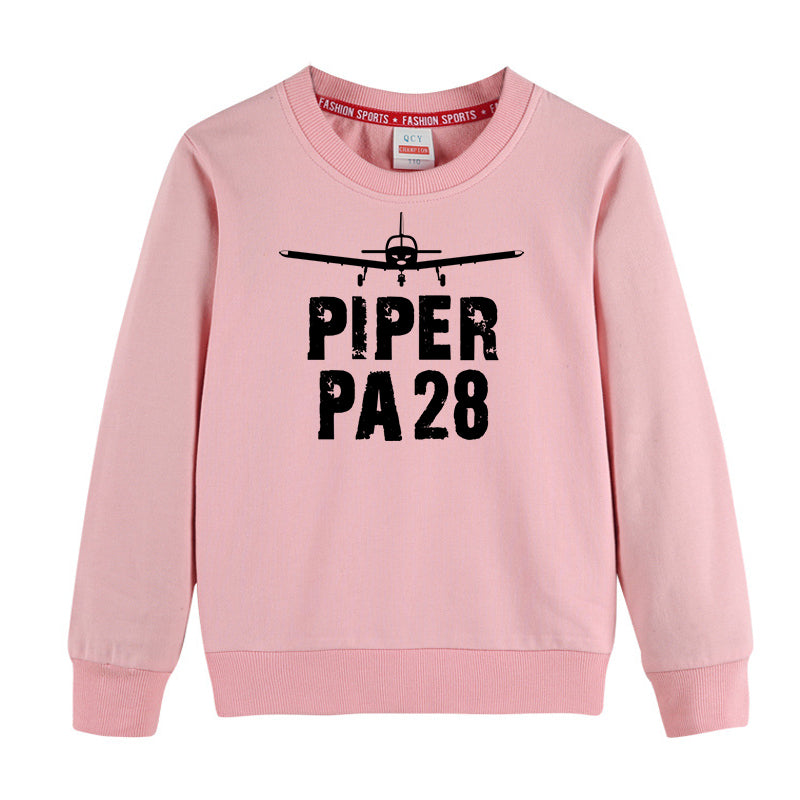 Piper PA28 & Plane Designed "CHILDREN" Sweatshirts