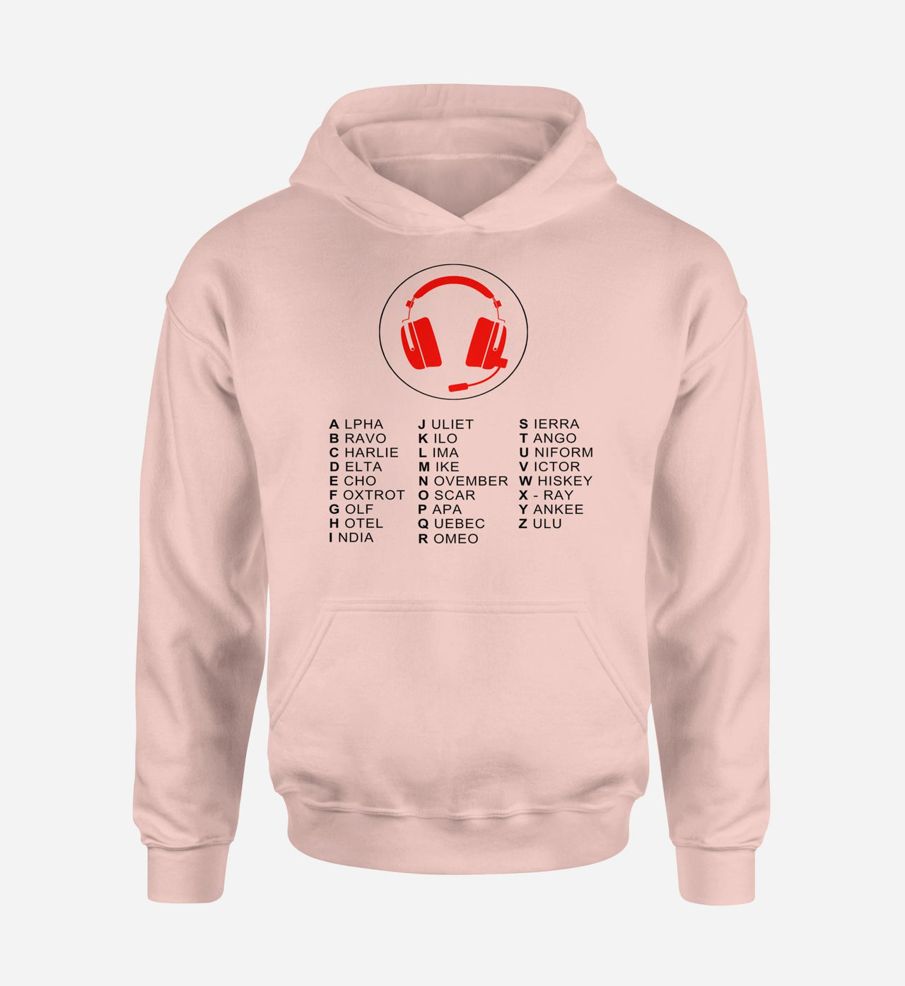Aviation Alphabet 3 Designed Hoodies