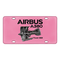 Thumbnail for Airbus A380 & Trent 900 Engine Designed Metal (License) Plates