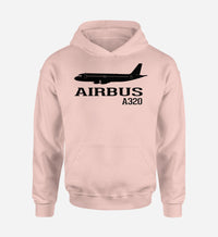 Thumbnail for Airbus A320 Printed Designed Hoodies