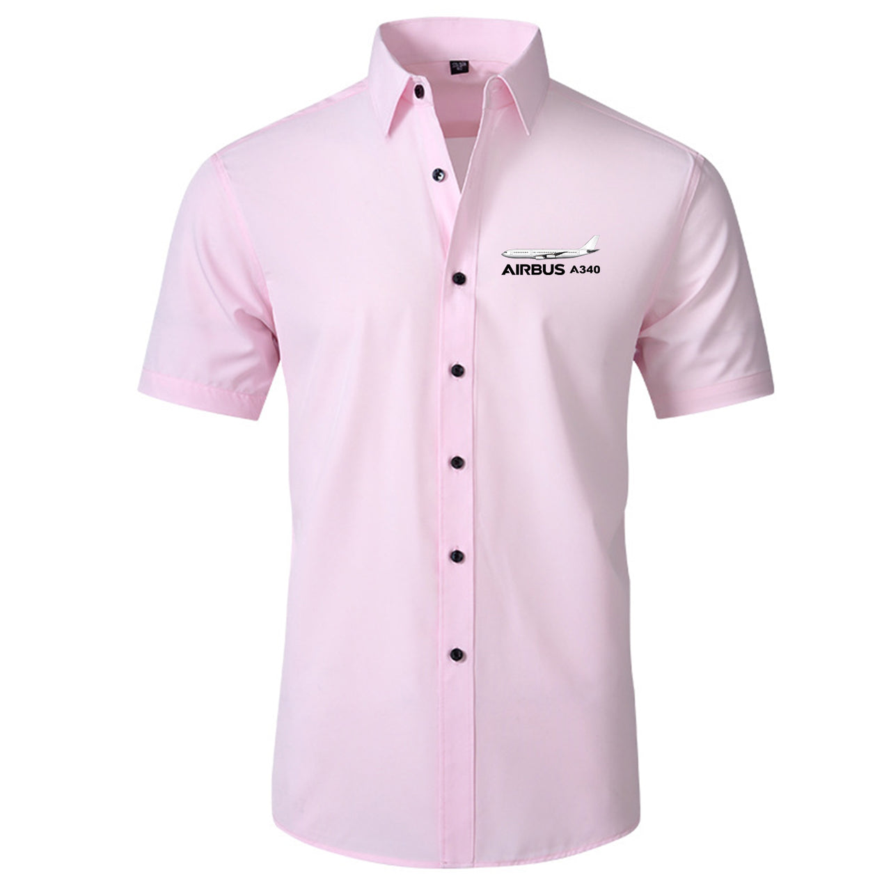 The Airbus A340 Designed Short Sleeve Shirts