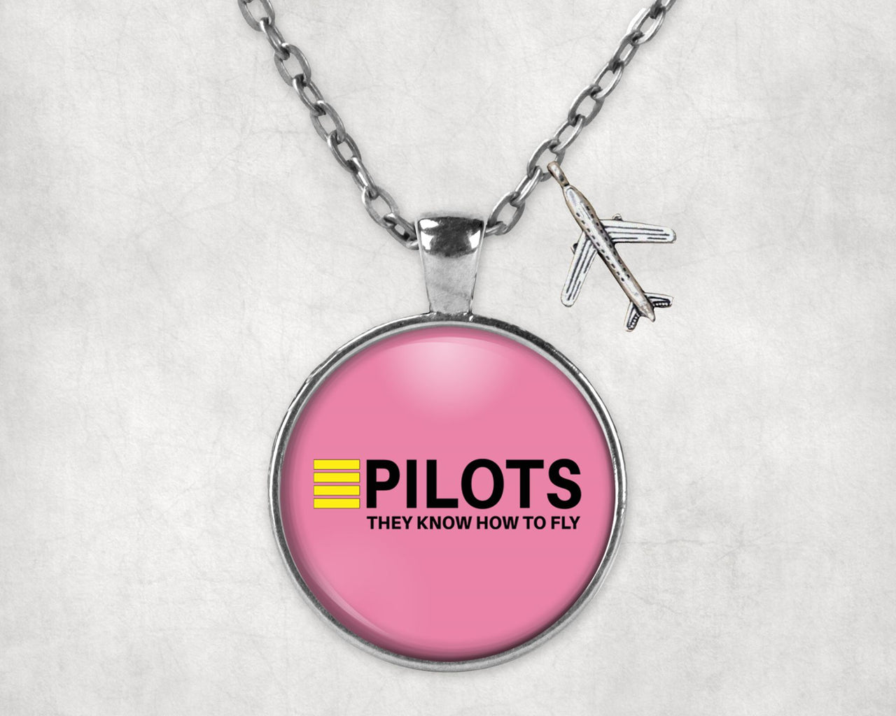 Pilots They Know How To Fly Designed Necklaces