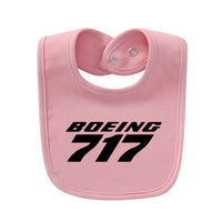 Thumbnail for Boeing 717 & Text Designed Baby Saliva & Feeding Towels