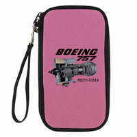 Thumbnail for Boeing 757 & Rolls Royce Engine (RB211) Designed Travel Cases & Wallets