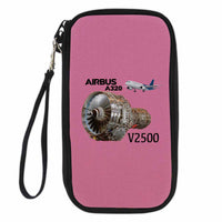 Thumbnail for Airbus A320 & V2500 Engine Designed Travel Cases & Wallets