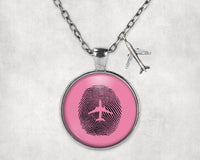 Thumbnail for Aviation Finger Print Designed Necklaces