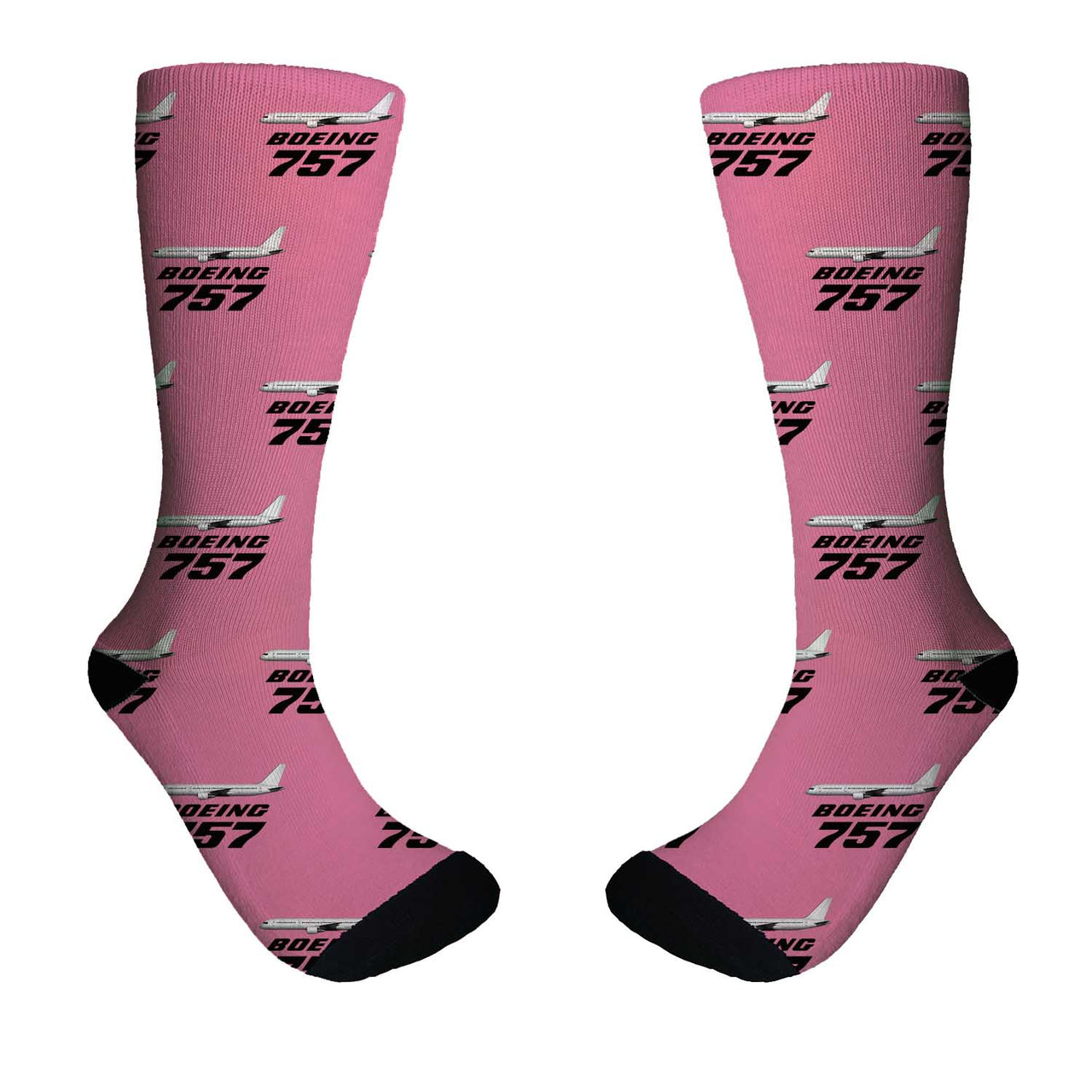The Boeing 757 Designed Socks