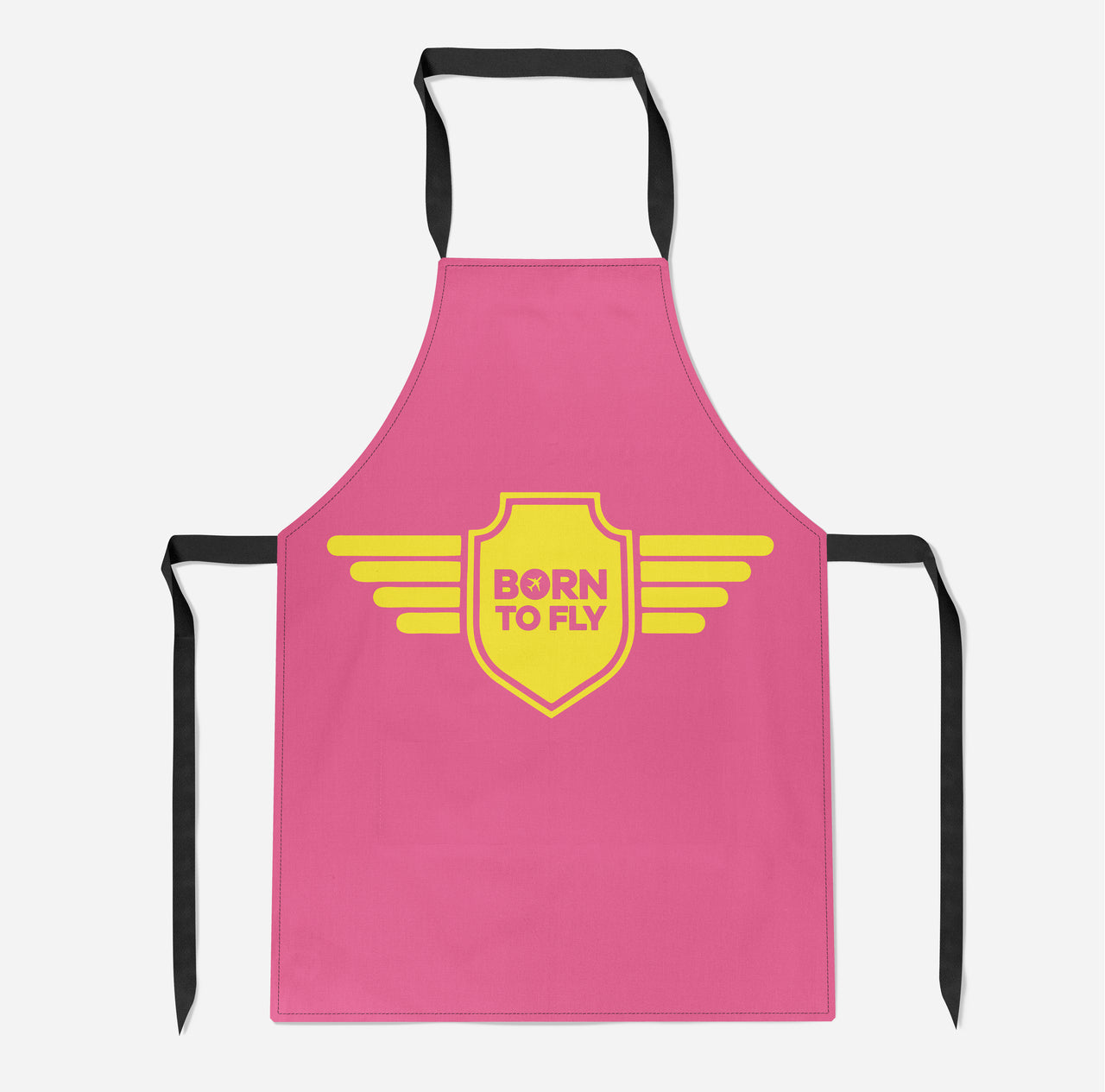 Born To Fly & Badge Designed Kitchen Aprons