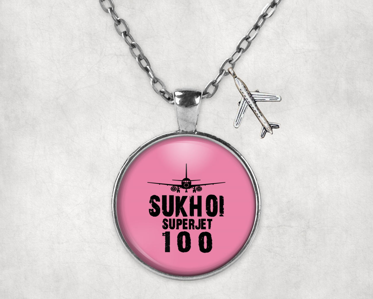 Sukhoi Superjet 100 & Plane Designed Necklaces