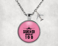Thumbnail for Sukhoi Superjet 100 & Plane Designed Necklaces