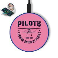 Thumbnail for Pilots Looking Down at People Since 1903 Designed Wireless Chargers