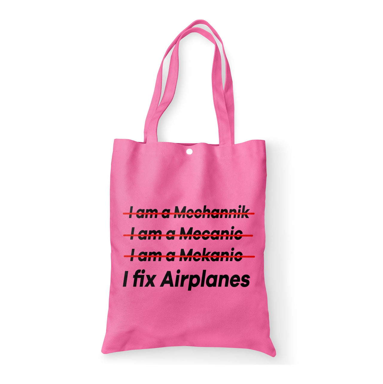 I Fix Airplanes Designed Tote Bags