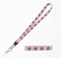 Thumbnail for Airbus A320 & Plane Designed Detachable Lanyard & ID Holders