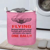 Thumbnail for Flying One Ball Designed Laundry Baskets