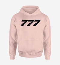 Thumbnail for 777 Flat Text Designed Hoodies