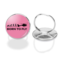 Thumbnail for Born To Fly Helicopter Designed Rings