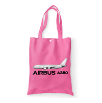 Thumbnail for The Airbus A380 Designed Tote Bags