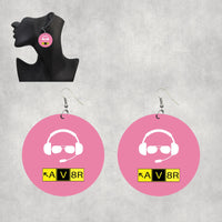 Thumbnail for AV8R 2 Designed Wooden Drop Earrings