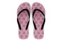 Thumbnail for Flying One Ball Designed Slippers (Flip Flops)