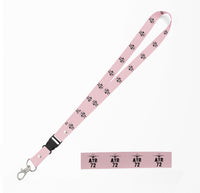Thumbnail for ATR-72 & Plane Designed Detachable Lanyard & ID Holders