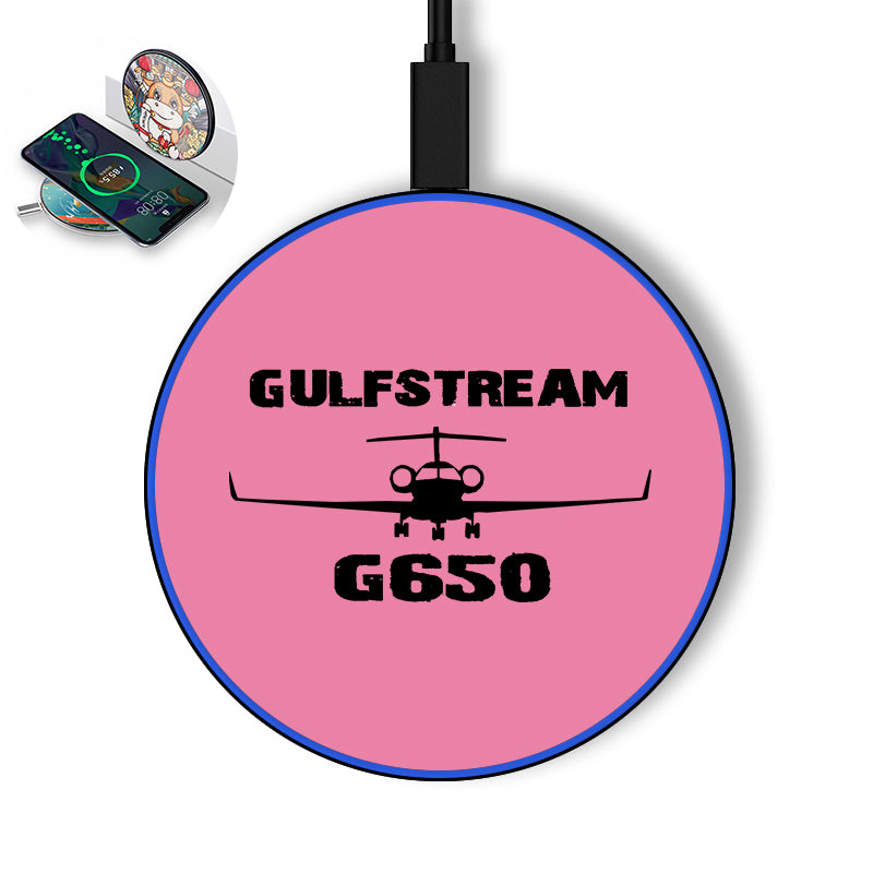 Gulfstream G650 & Plane Designed Wireless Chargers