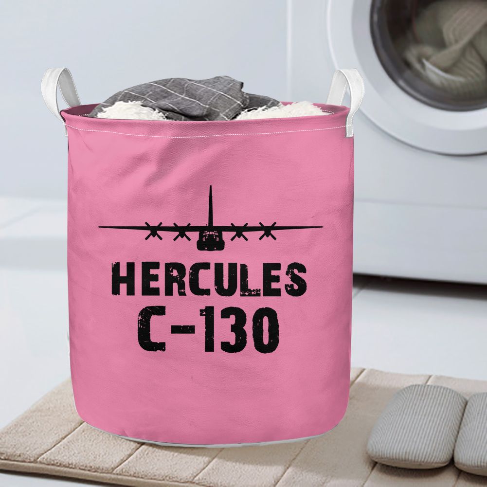 Hercules C-130 & Plane Designed Laundry Baskets
