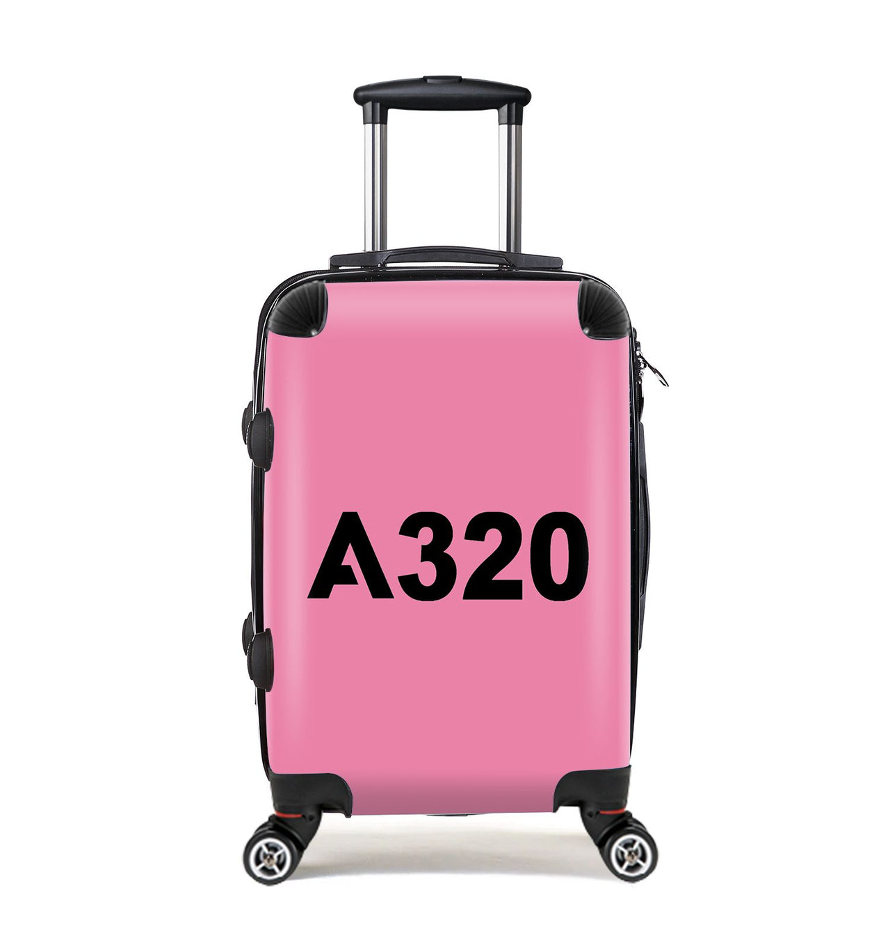 A320 Flat Text Designed Cabin Size Luggages