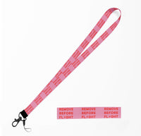Thumbnail for Remove Before Flight Designed Lanyard & ID Holders