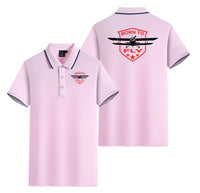 Thumbnail for Super Born To Fly Designed Stylish Polo T-Shirts (Double-Side)