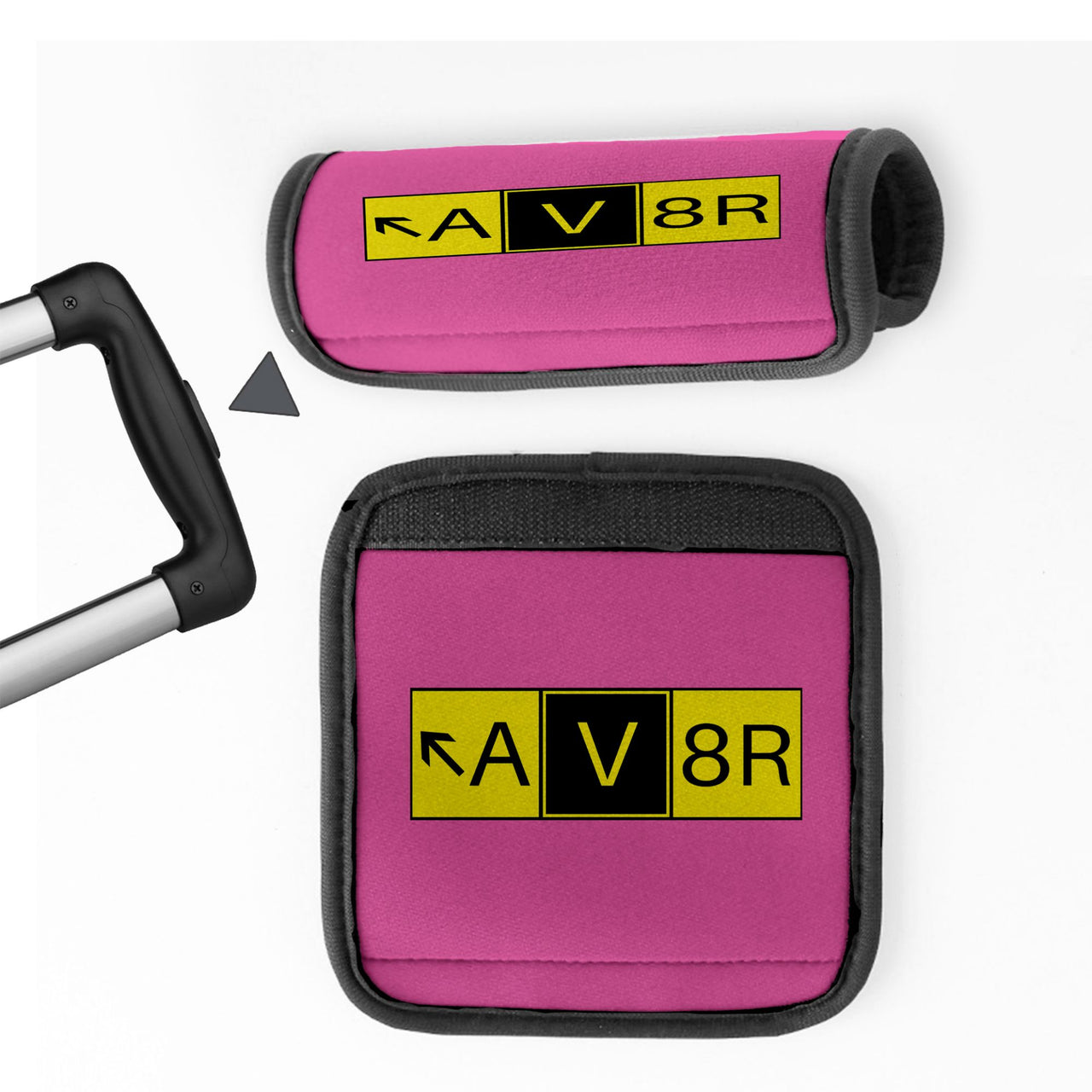 AV8R Designed Neoprene Luggage Handle Covers