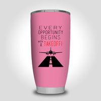 Thumbnail for Every Opportunity Designed Tumbler Travel Mugs