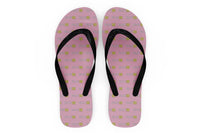 Thumbnail for Pilot & Stripes (4 Lines) Designed Slippers (Flip Flops)