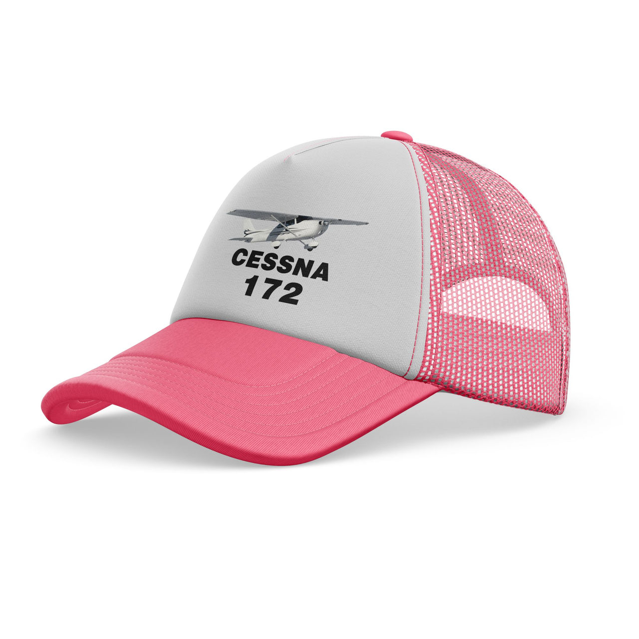The Cessna 172 Designed Trucker Caps & Hats