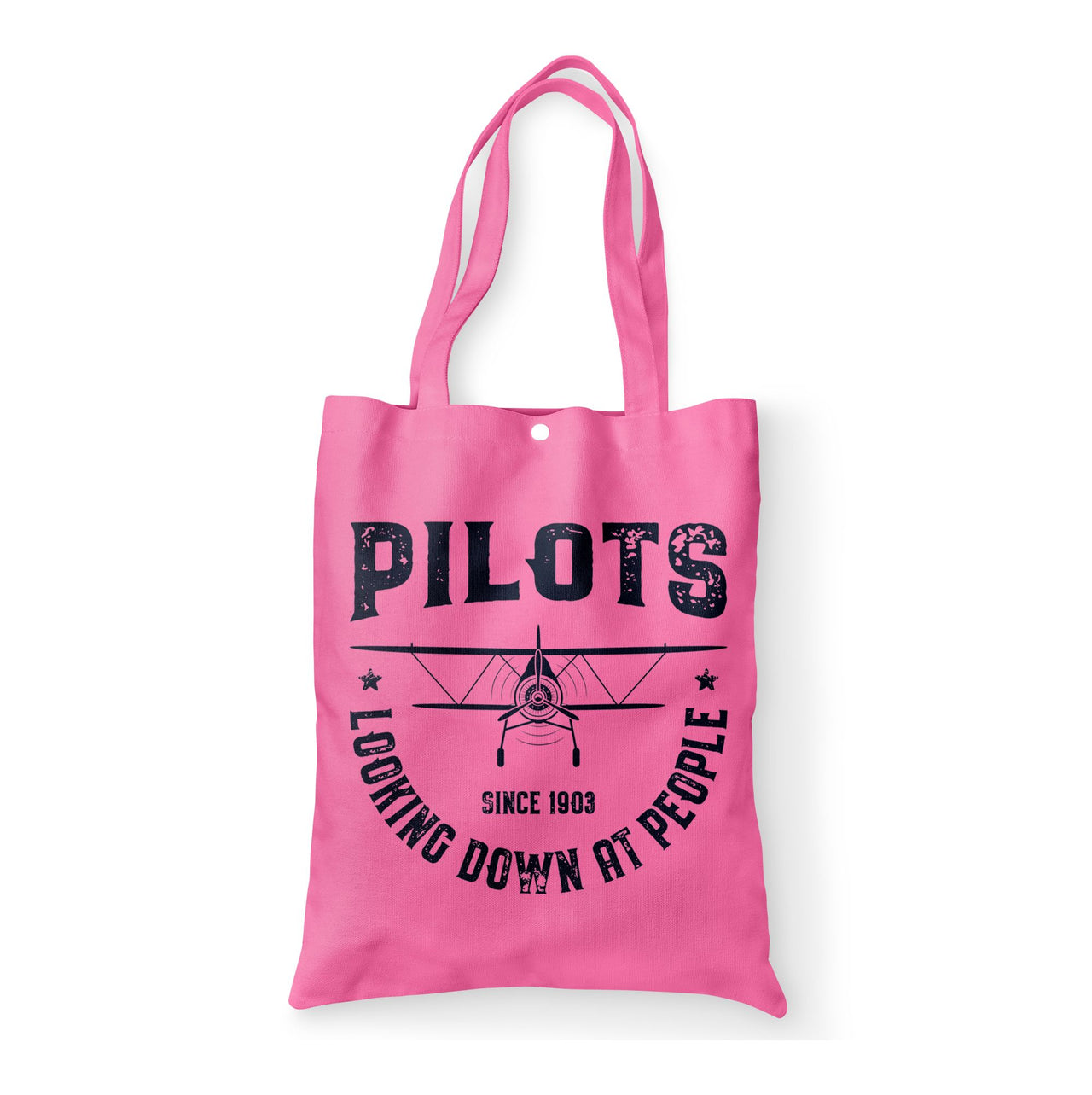 Pilots Looking Down at People Since 1903 Designed Tote Bags
