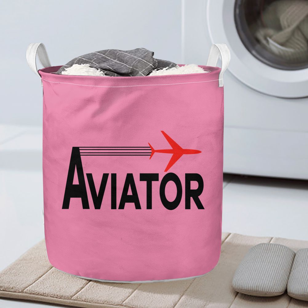 Aviator Designed Laundry Baskets