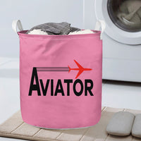 Thumbnail for Aviator Designed Laundry Baskets