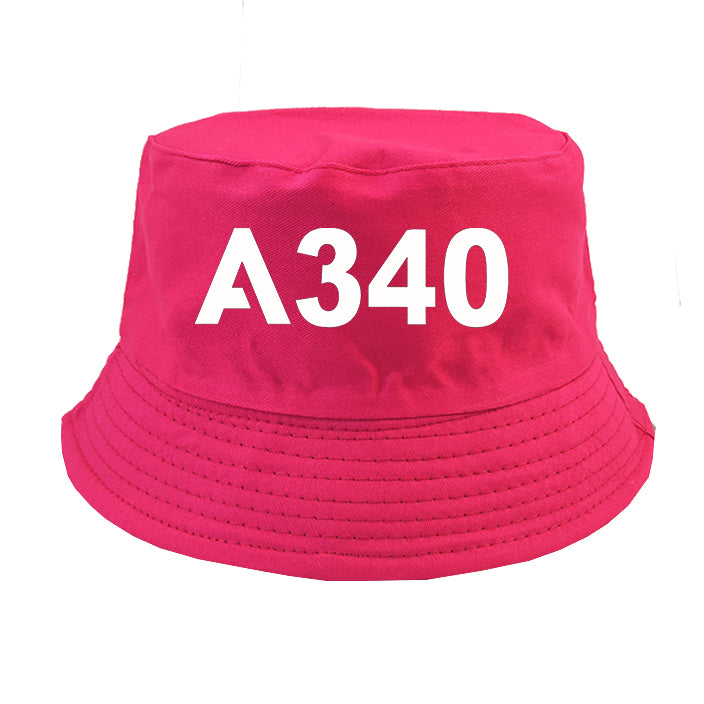 A340 Flat Text Designed Summer & Stylish Hats