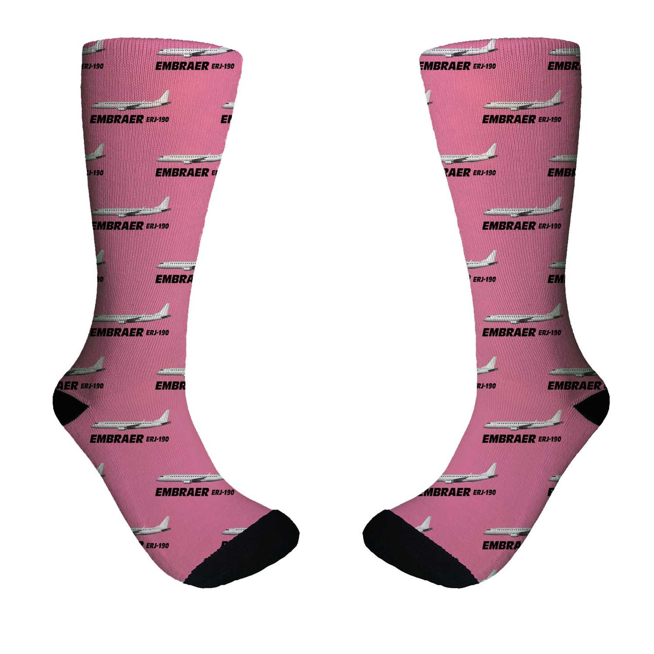 The Embraer ERJ-190 Designed Socks