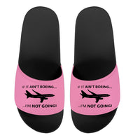Thumbnail for If It Ain't Boeing I'm Not Going! Designed Sport Slippers