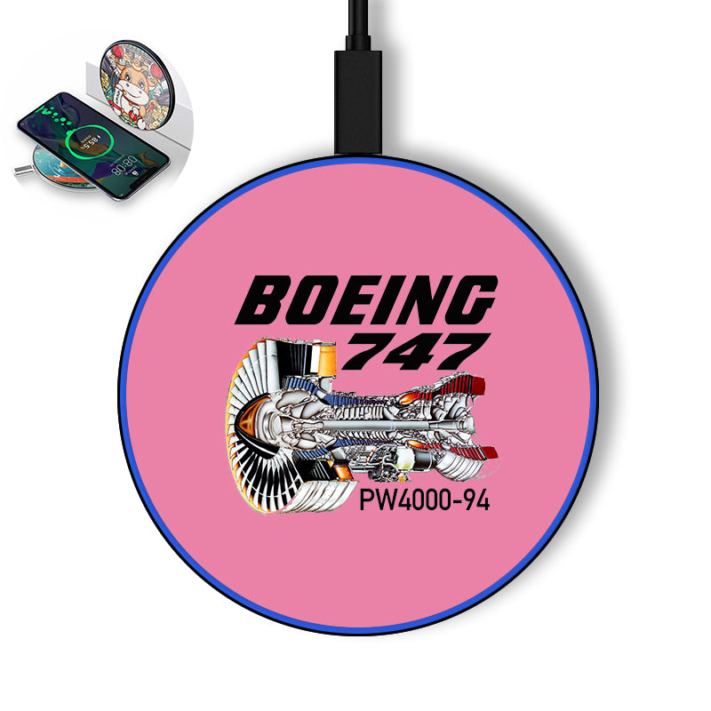 Boeing 747 & PW4000-94 Engine Designed Wireless Chargers