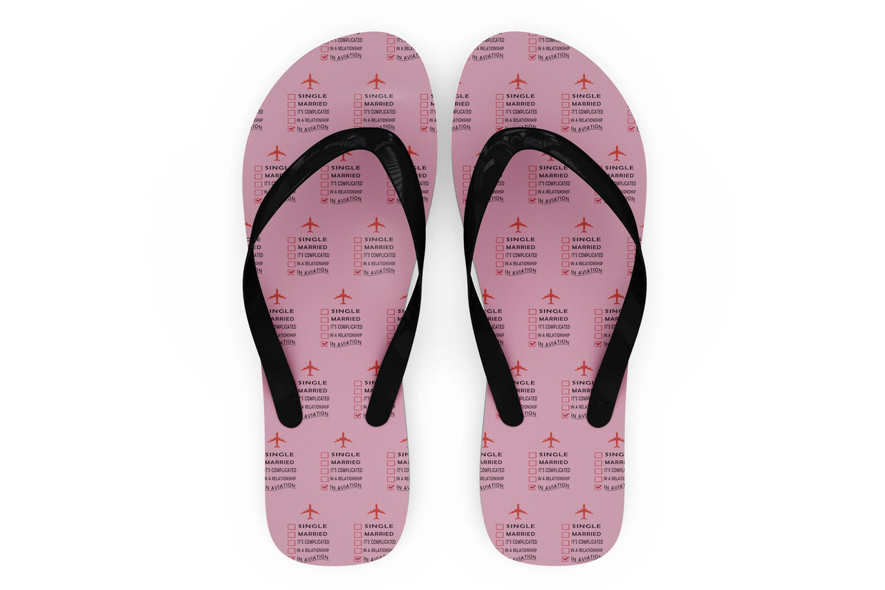 In Aviation Designed Slippers (Flip Flops)